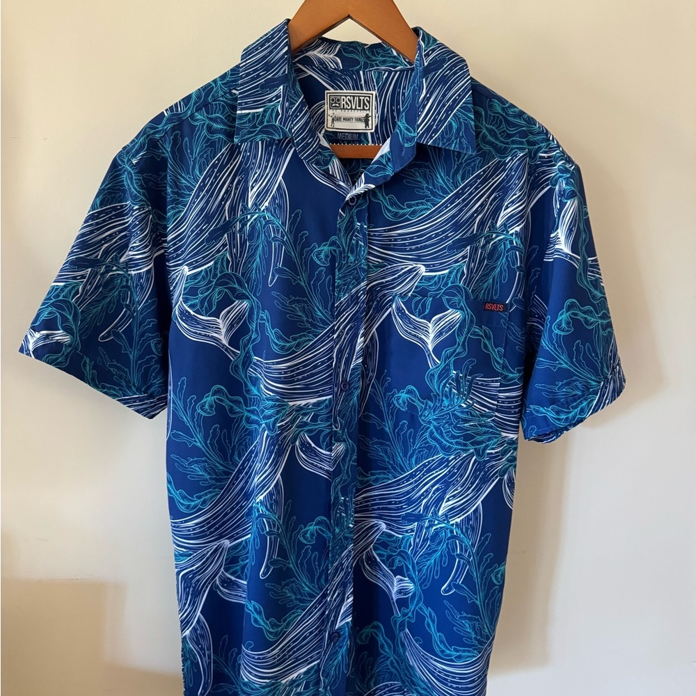 Maui inspired Rsvlts aloha shirt